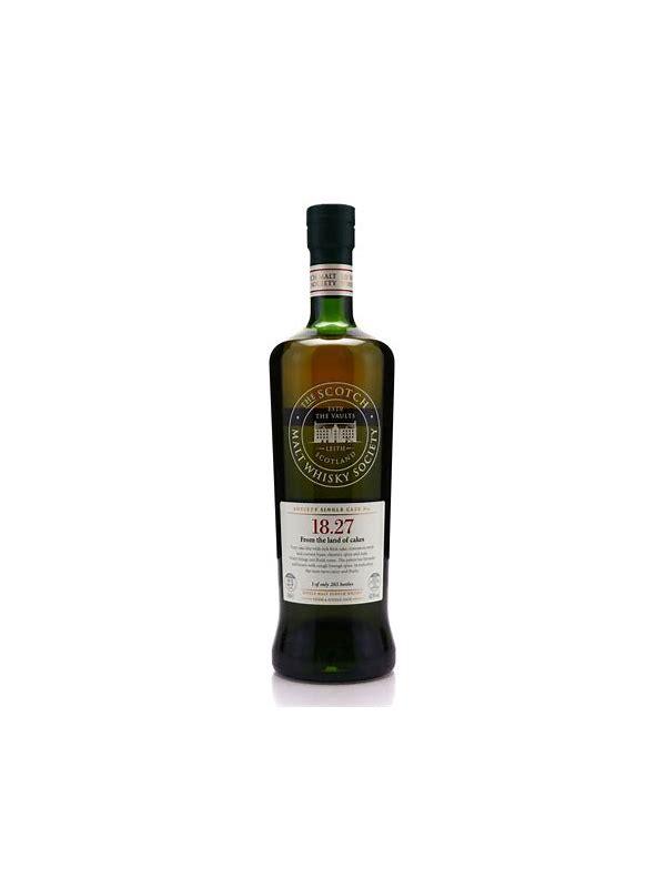 Inchgower 1985 SMWS 18.22  Blackcurrant cheesecake and lemon rinds