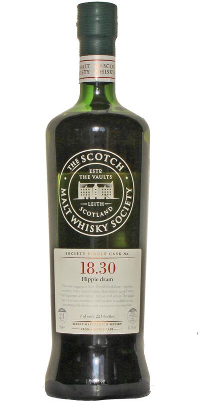 Inchgower 1985 SMWS 18.30  Hippie dram