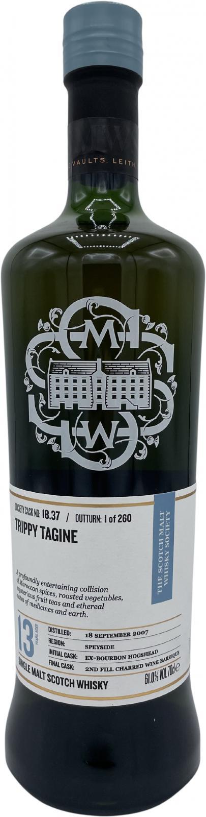 Inchgower 2007 SMWS 18.37  Trippy tagine