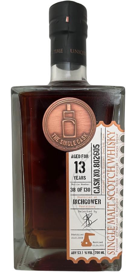 Inchgower 2008 TSCL  The Single Cask
