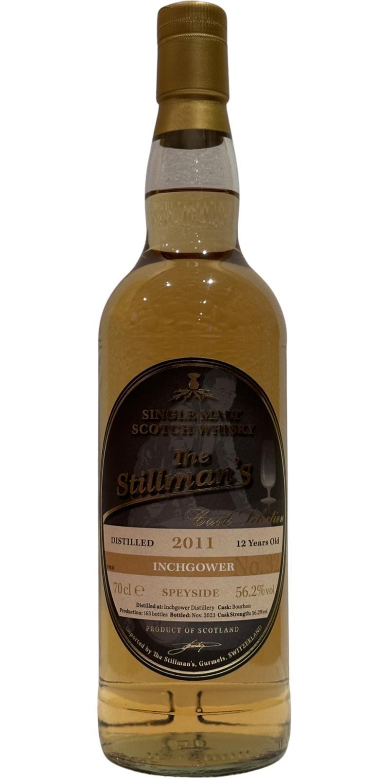 Inchgower 2011 Stm  Cask Selection No. 32