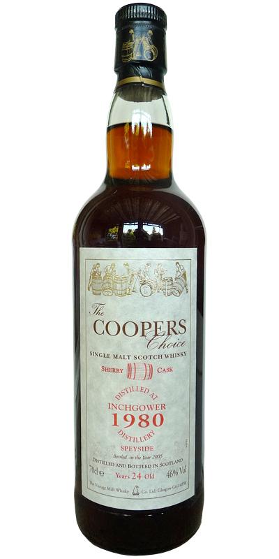 Inchgower 1980 VM  The Cooper's Choice