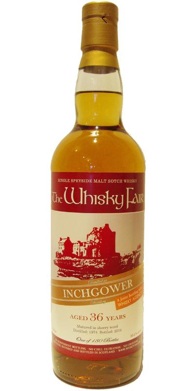 Inchgower 1974 WF  Joint bottling with The Whisky Agency