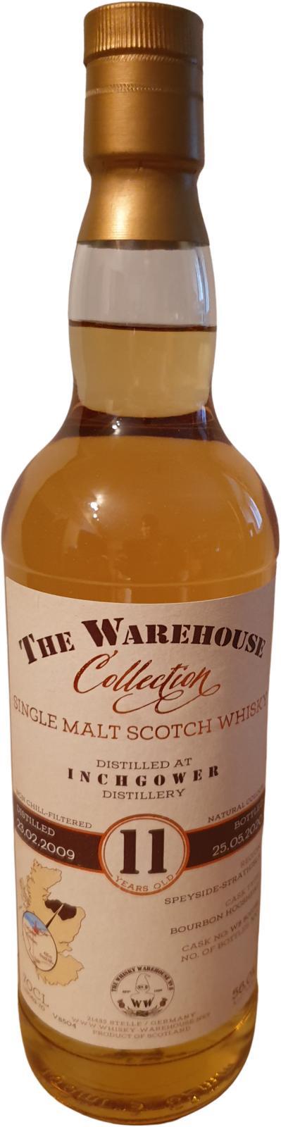 Inchgower 2009 WW8  The Warehouse Collection