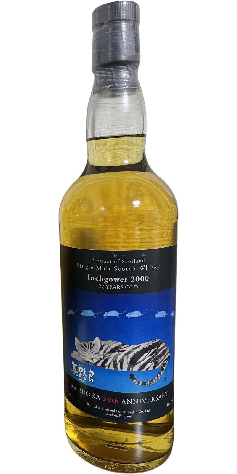 Inchgower 2000 UD  Bar Brora 20th Anniversary