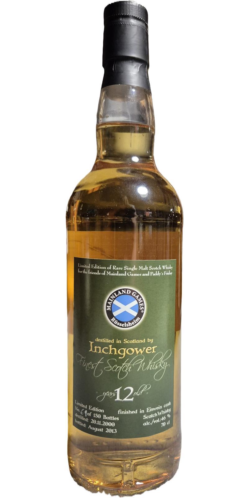 Inchgower 2013 UD  Mainland Games Rüsselsheim