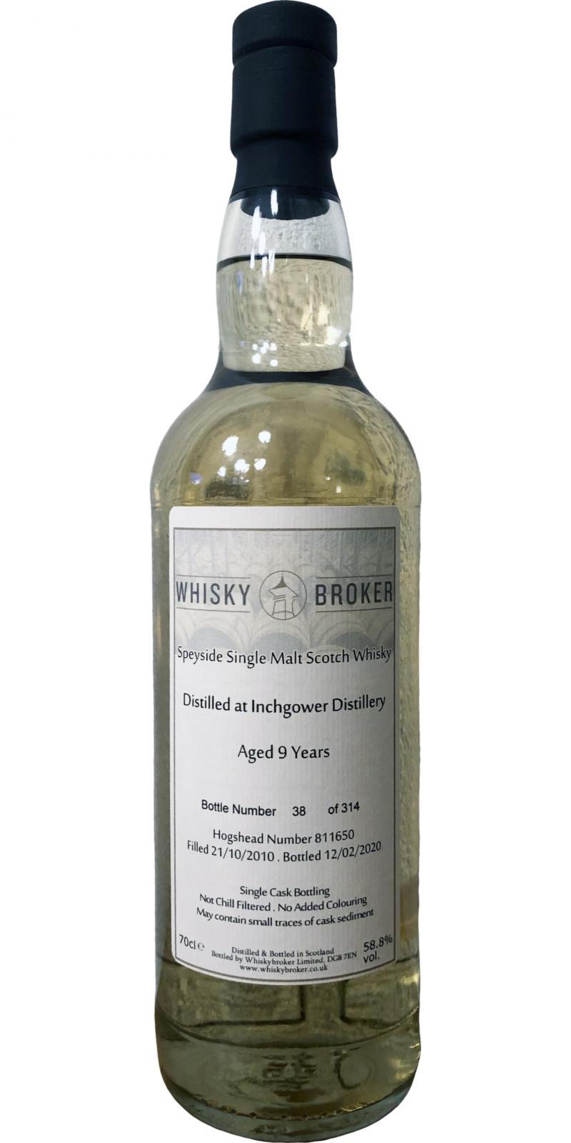 Inchgower 09-year-old WhB