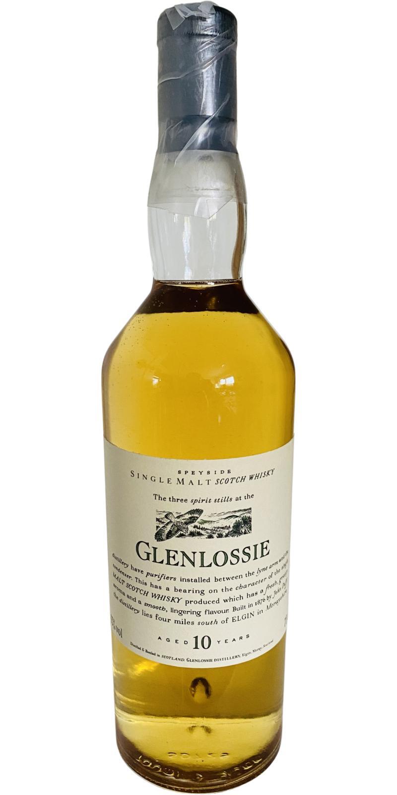 Glenlossie 10-year-old  Flora & Fauna - Black Cap - Wooden Box