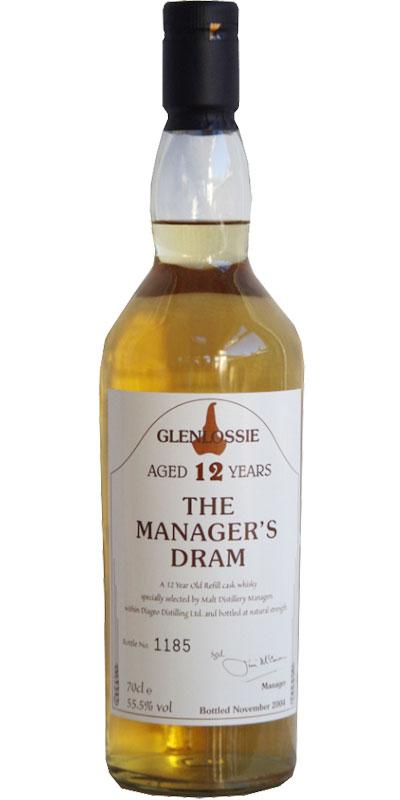 Glenlossie 12-year-old  The Manager's Dram