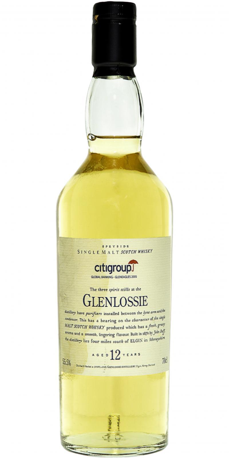 Glenlossie 12-year-old  Speyside Single Malt Scotch Whisky