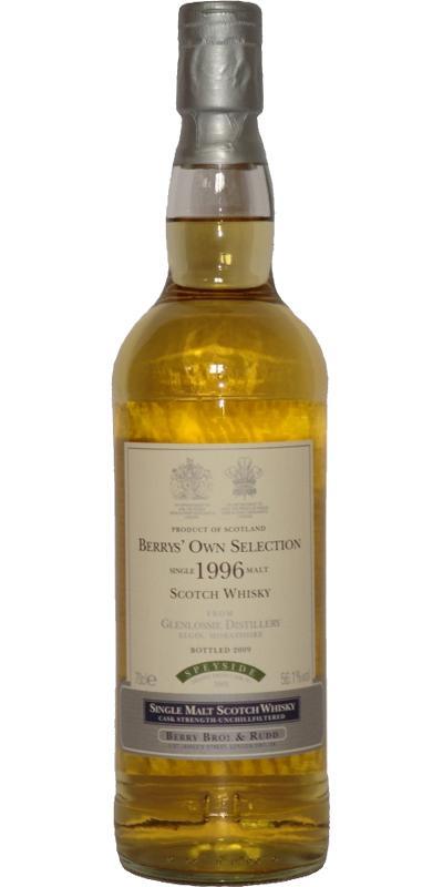 Glenlossie 1996 BR  Berrys' Own Selection
