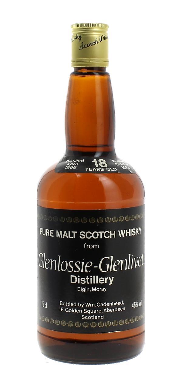 Glenlossie 1966 CA  Dumpy Bottle