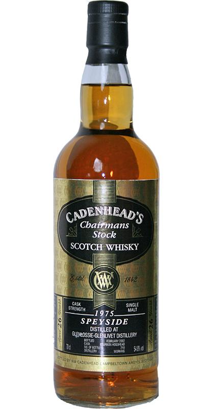 Glenlossie 1975 CA  Chairman's Stock