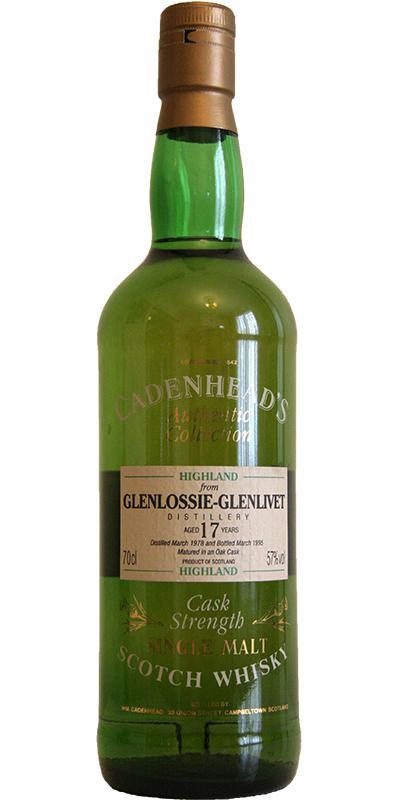 Glenlossie 1978 CA  Authentic Collection