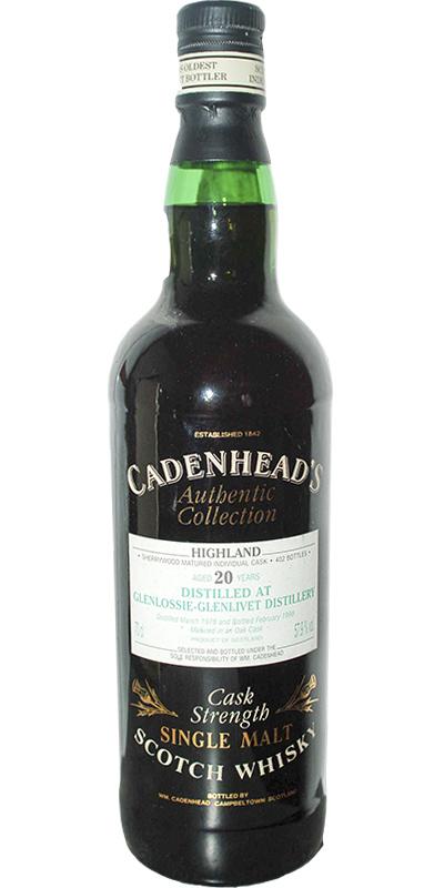 Glenlossie 1978 CA  Authentic Collection