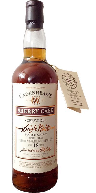 Glenlossie 1993 CA  Wood Range - Sherry Cask