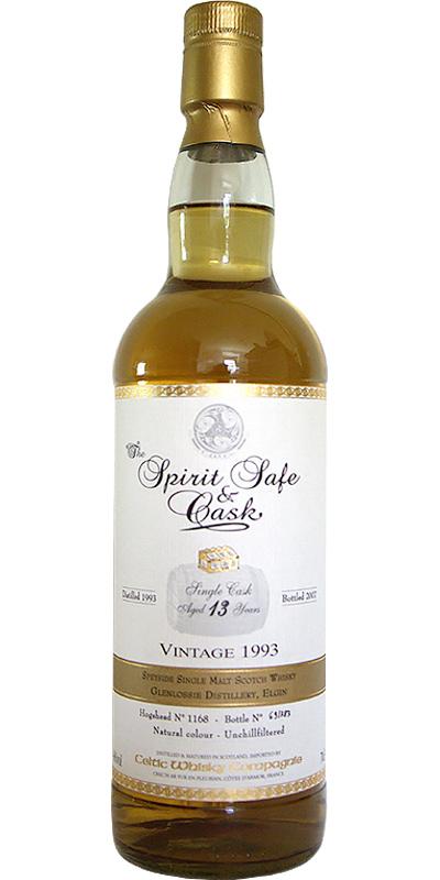 Glenlossie 1993 Cel  The Spirit Safe & Cask