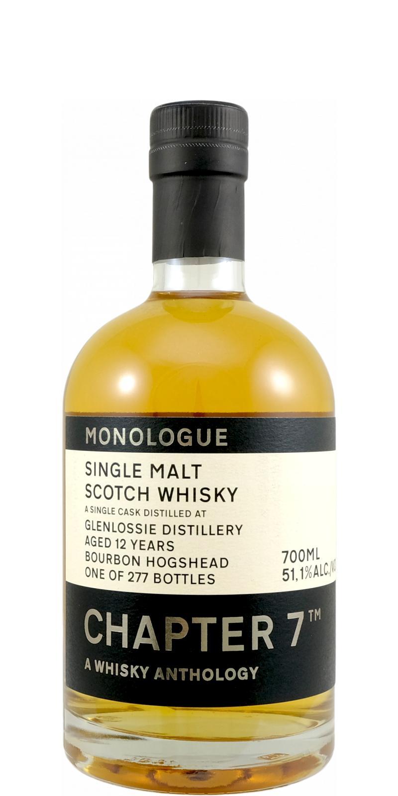 Glenlossie 2008 Ch7  A Whisky Anthology - Monologue