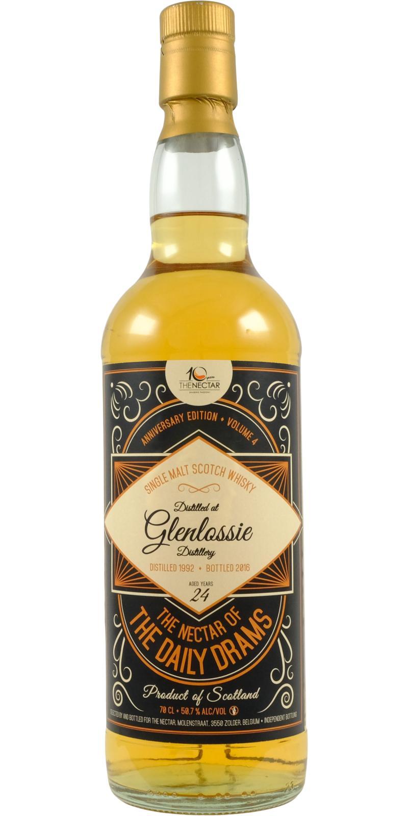 Glenlossie 1992 DD  Anniversary Edition - Volume 4