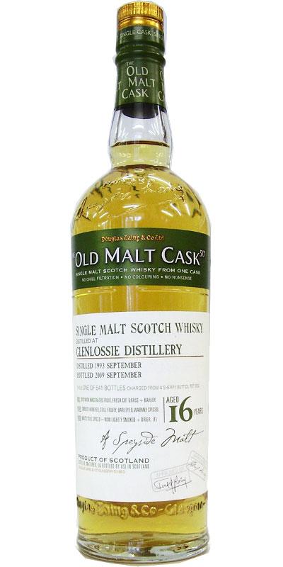 Glenlossie 1993 DL  The Old Malt Cask