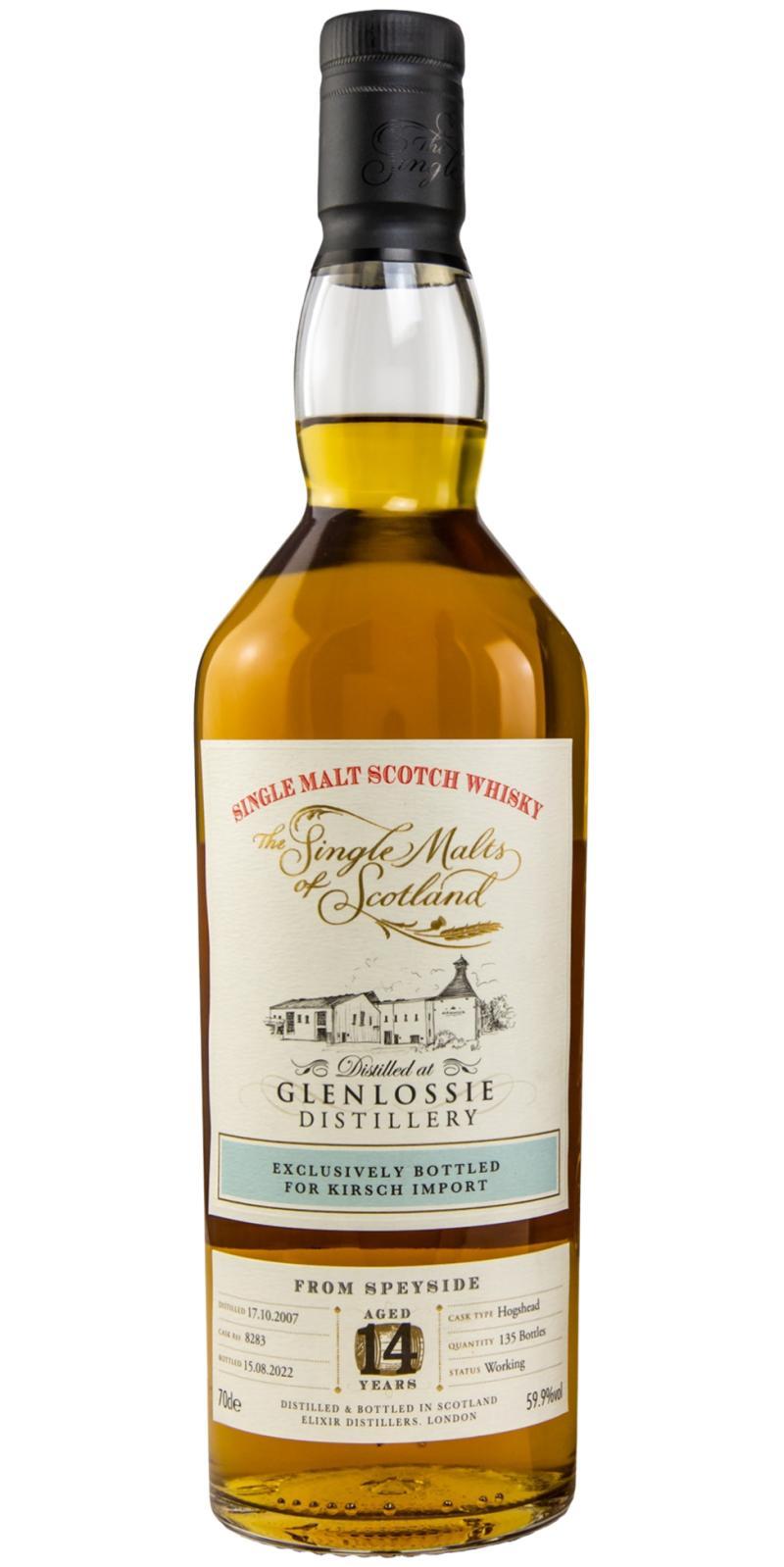 Glenlossie 2007 ElD  The Single Malts of Scotland