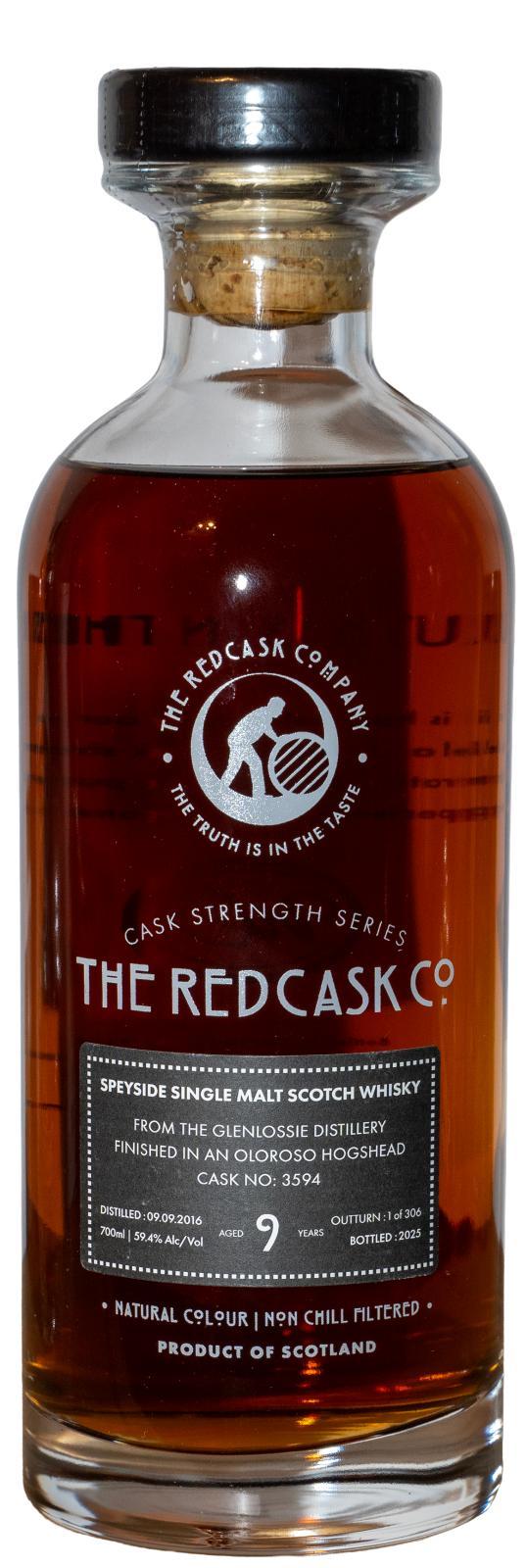 Glenlossie 2016 GWhL  The Red Cask Co.