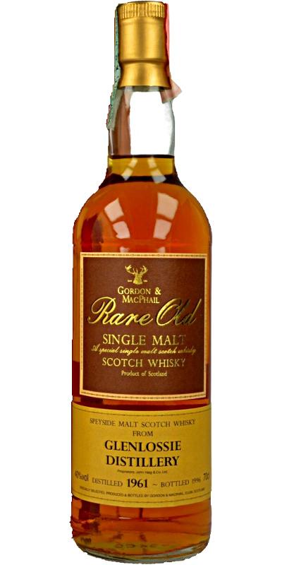 Glenlossie 1961 GM  Rare Old