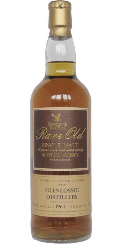 Glenlossie 1961 GM  Rare Old