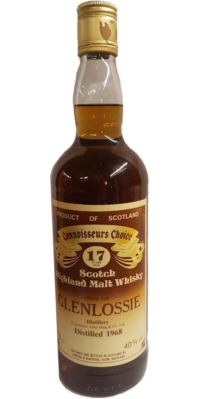 Glenlossie 1968 GM  Connoisseurs Choice