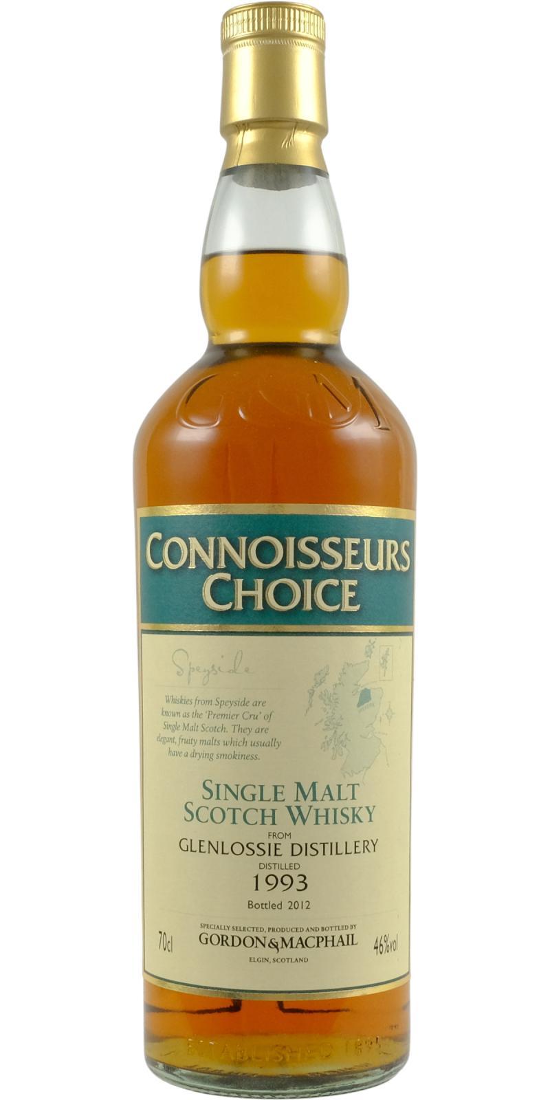 Glenlossie 1993 GM  Connoisseurs Choice