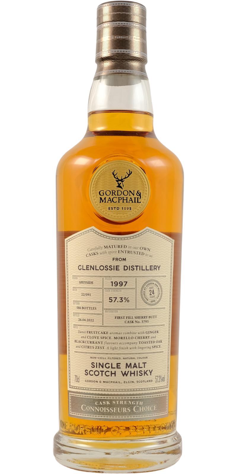 Glenlossie 1997 GM  Connoisseurs Choice - Cask Strength