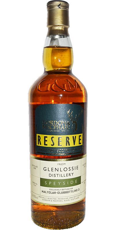 Glenlossie 2000 GM  Reserve