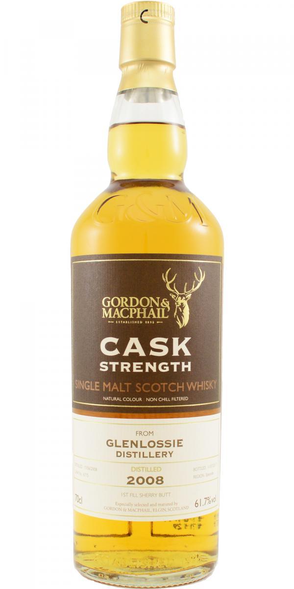 Glenlossie 2008 GM  Cask Strength