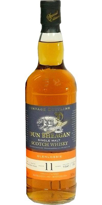 Glenlossie 1992 IM  Dun Bheagan