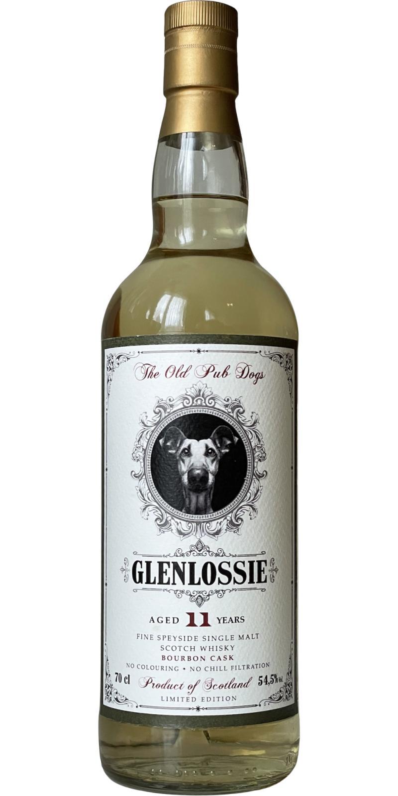 Glenlossie 2009 JW  The Old Pub Dogs