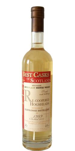 Glenlossie 1989 JB  Best Casks of Scotland