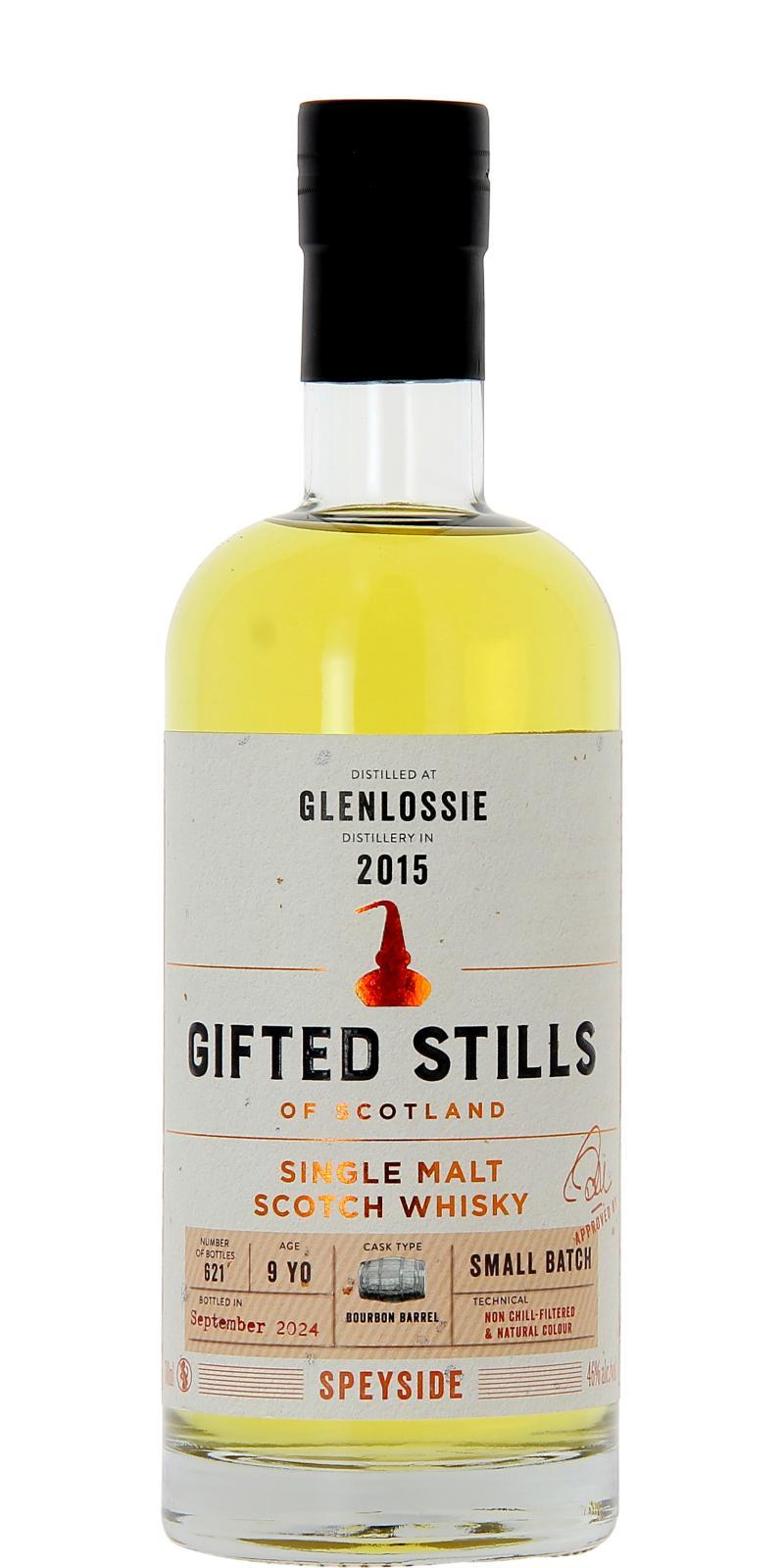 Glenlossie 2015 JB  Gifted Stills of Scotland