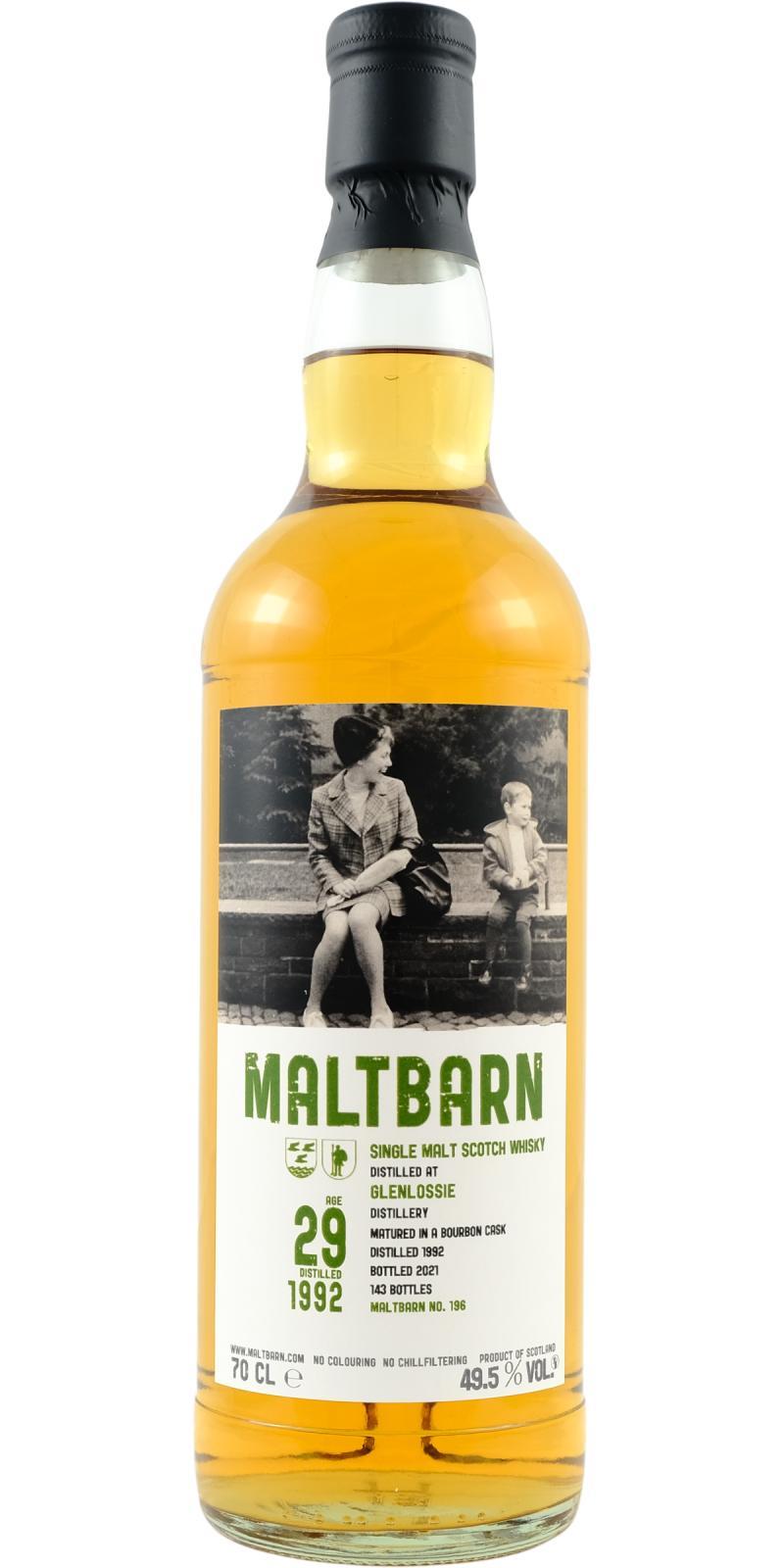 Glenlossie 1992 MBa  No. 196