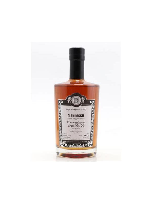 Glenlossie 2005 MoS  Warehouse Dram No. 20
