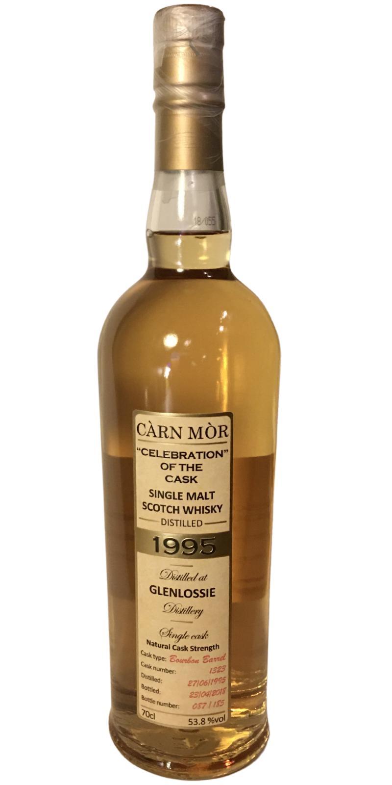 Glenlossie 1995 MMcK  Càrn Mòr Celebration of the Cask