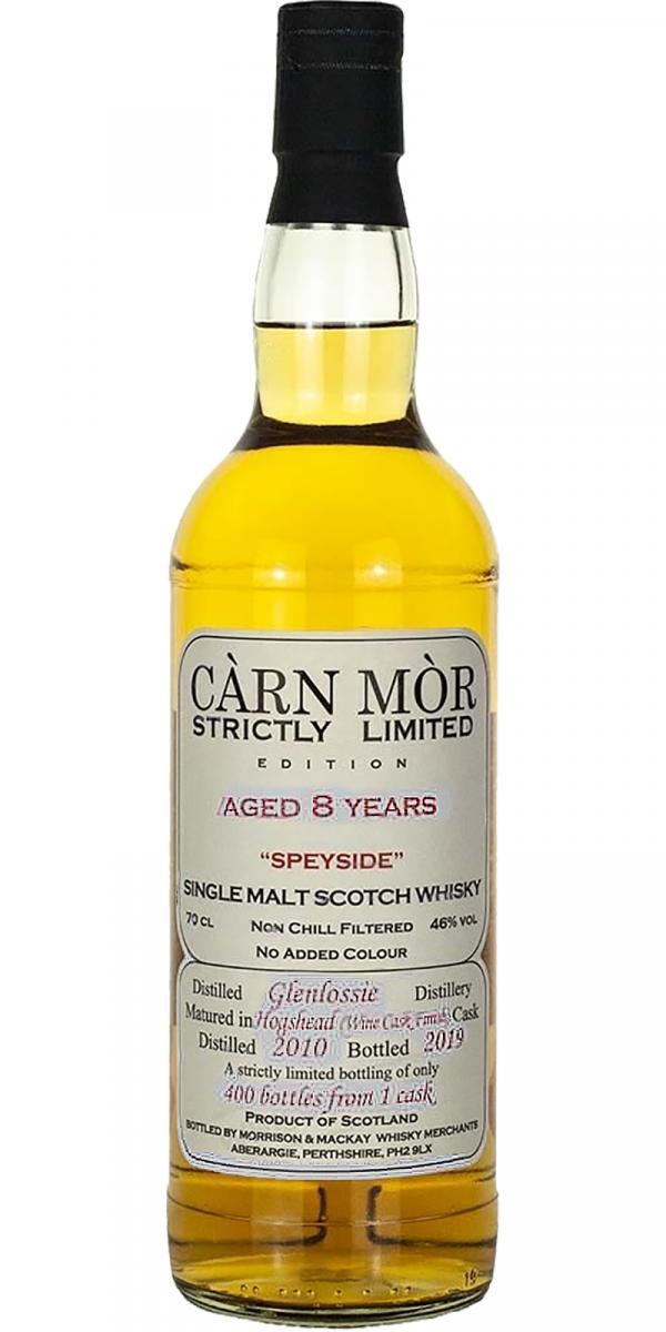 Glenlossie 2010 MMcK  Càrn Mòr - Strictly Limited Edition