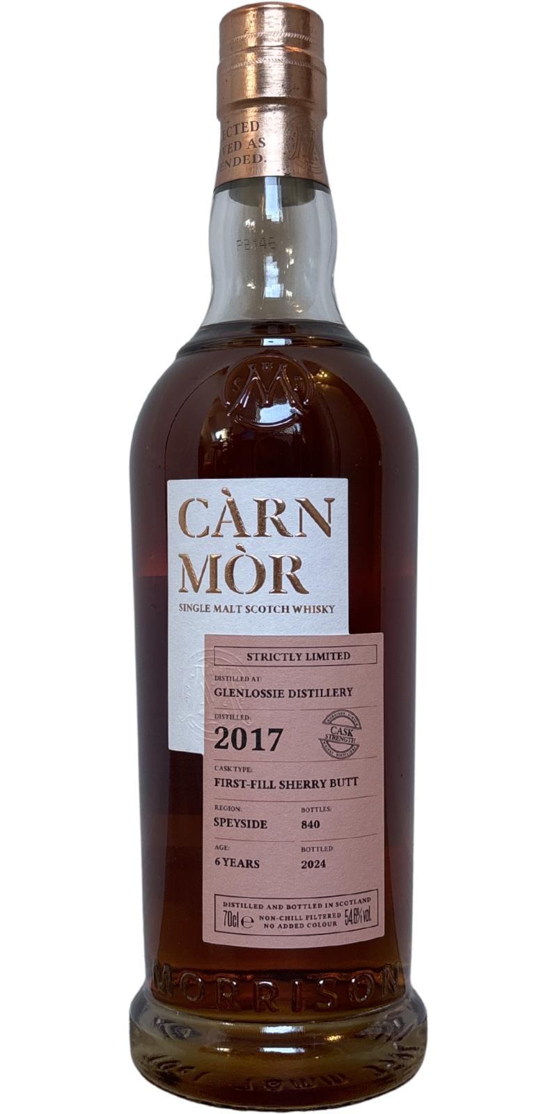 Glenlossie 2017 MSWD  Càrn Mòr - Strictly Limited