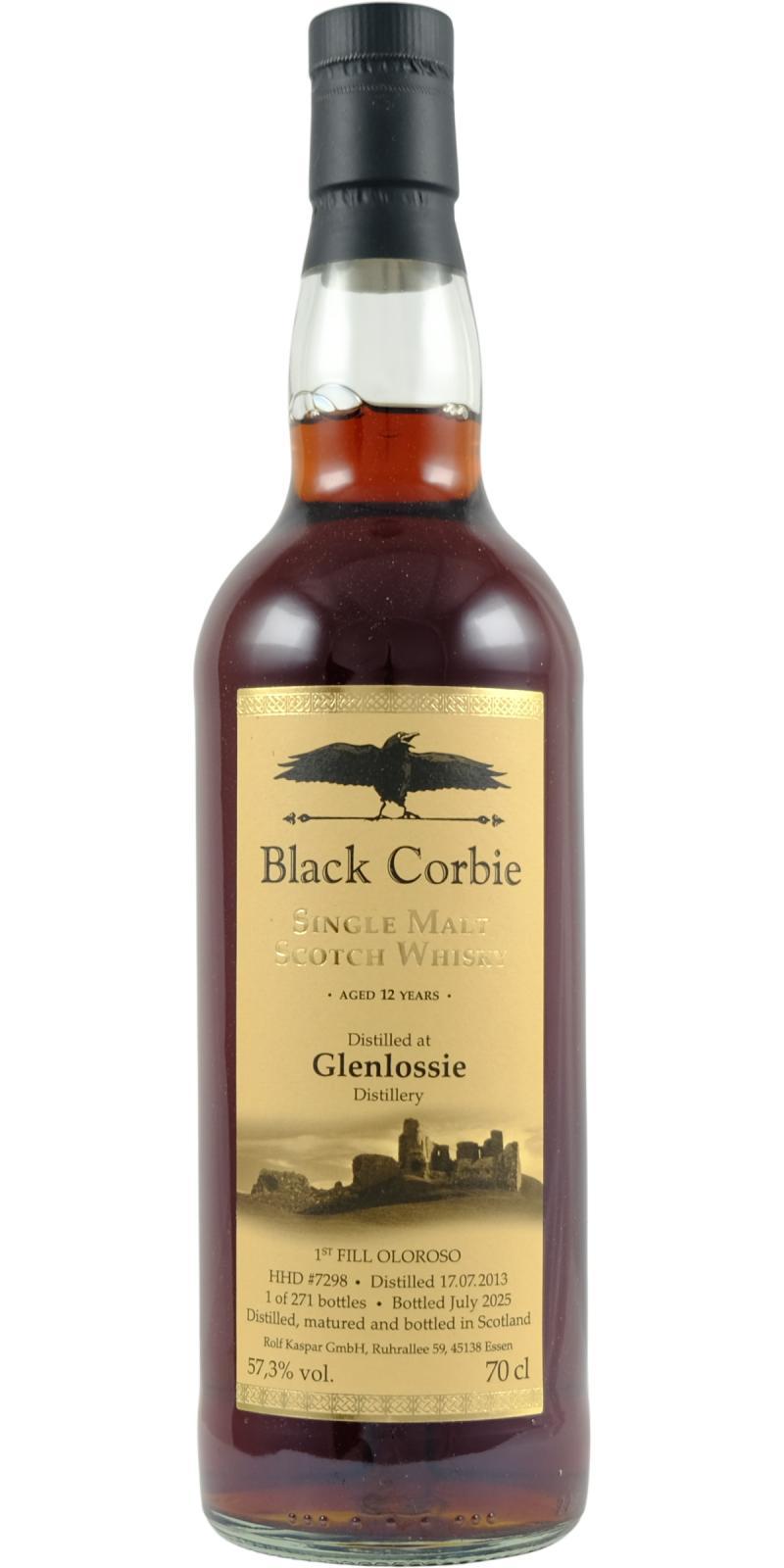 Glenlossie 2013 RK  Black Corbie