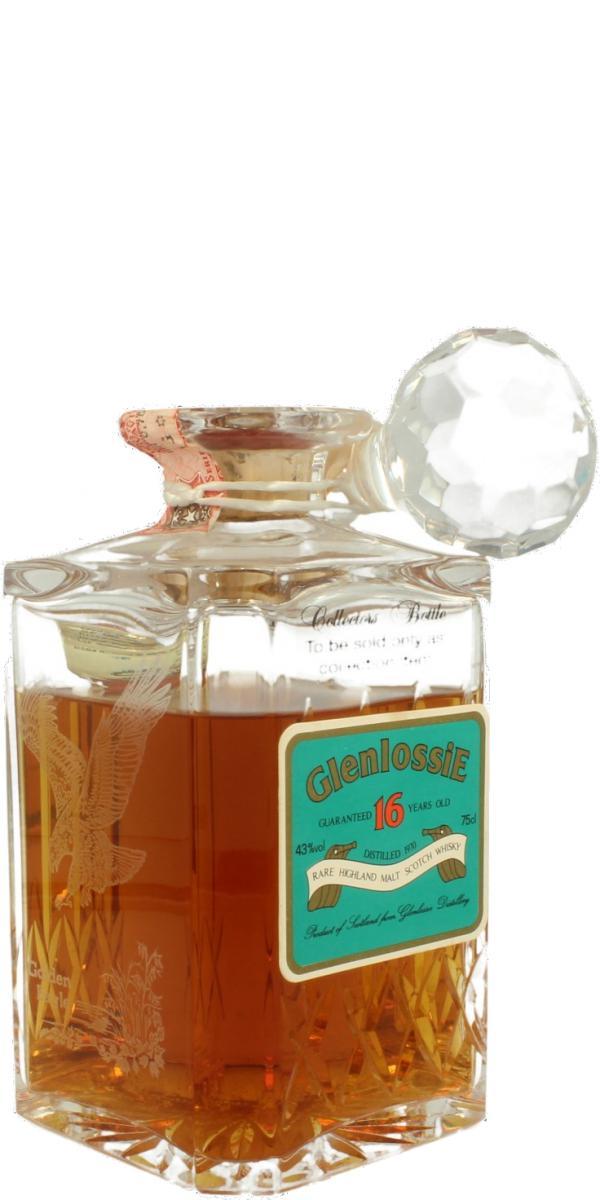 Glenlossie 1970 Ses  Square Crystal Decanter