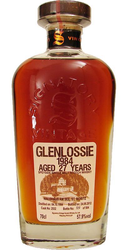 Glenlossie 1984 SV  Cask Strength Collection
