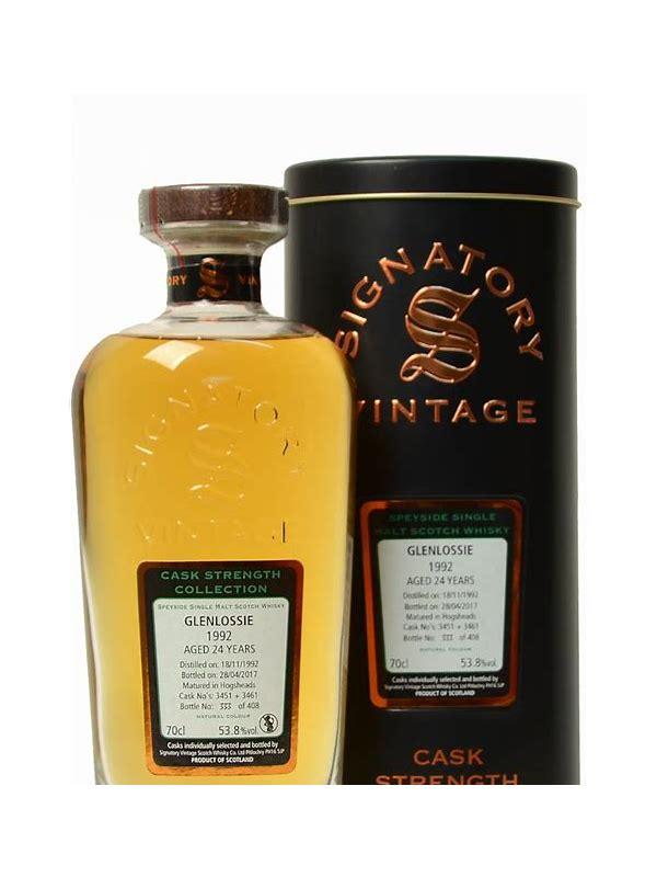 Glenlossie 1992 SV  The Un-Chillfiltered Collection
