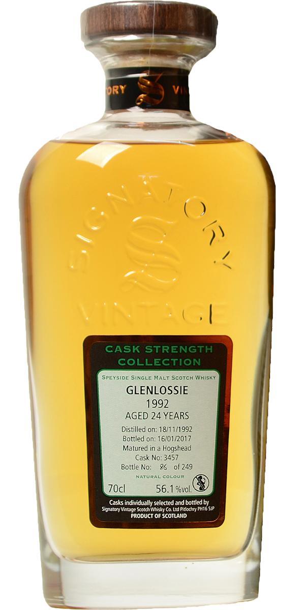 Glenlossie 1992 SV  Cask Strength Collection