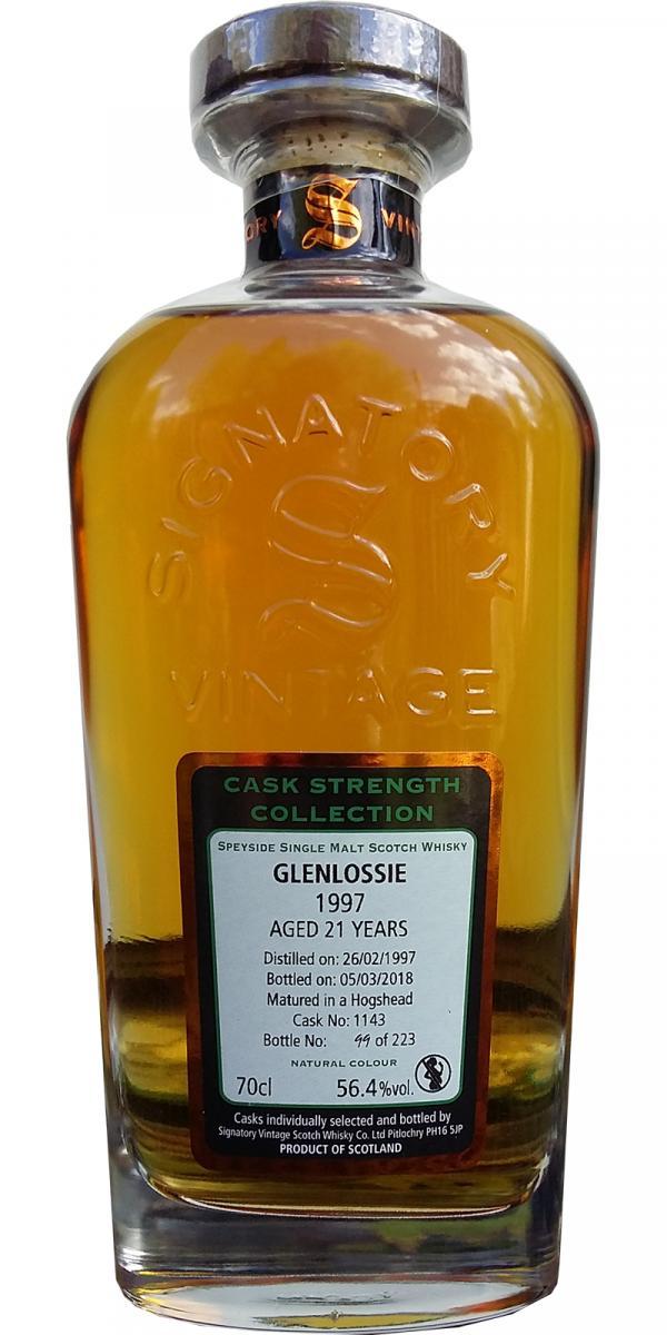 Glenlossie 1997 SV  Cask Strength Collection