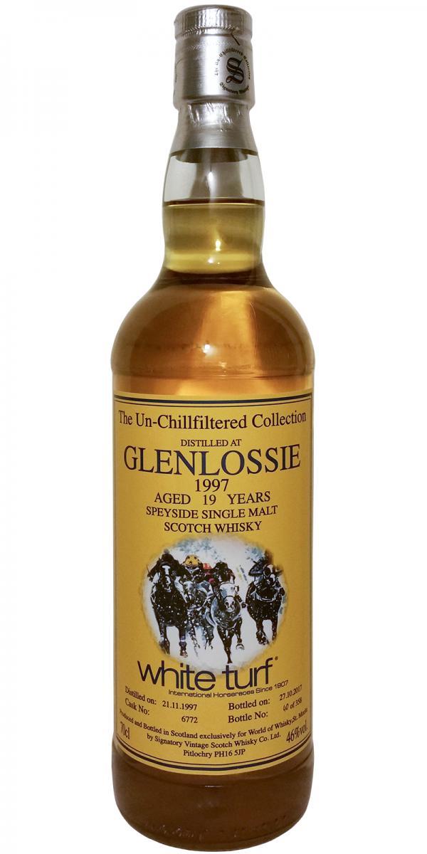 Glenlossie 1997 SV  The Un-Chillfiltered Collection - white turf