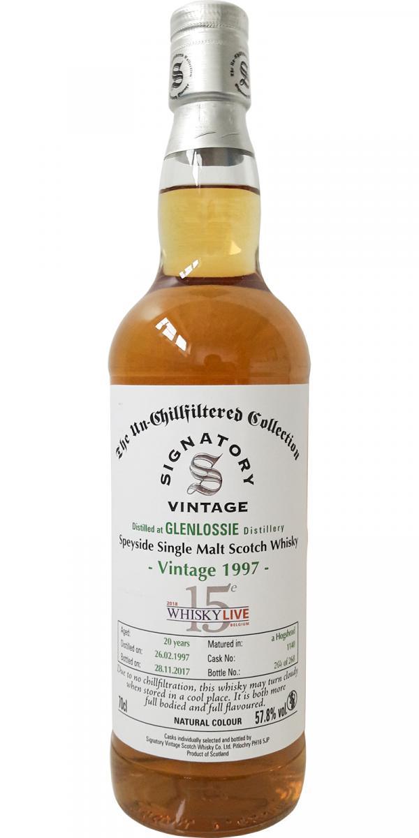 Glenlossie 1997 SV  The Un-Chillfiltered Collection - Cask Strength